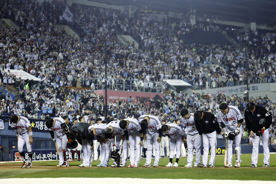 연승 행진 멈춘 LG