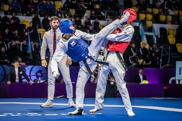 태권도 하지웅, 세계청소년선수권 59㎏급 은메달