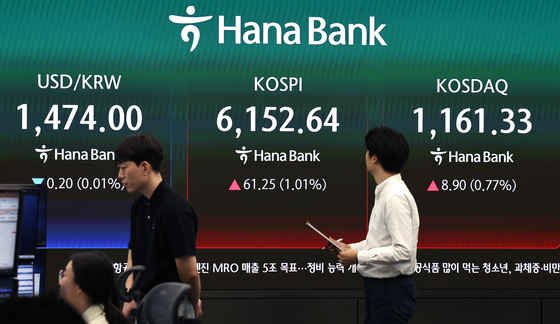 美 증시 훈풍에도 반도체 '숨고르기'…코스피 장 초반 1%대 상승[개장시황]