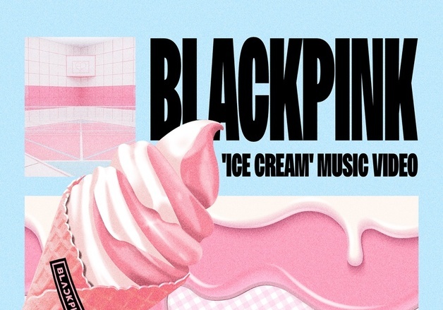 블랙핑크, '아이스크림' MV 10억뷰 돌파…K팝 아티스트 최다 기록