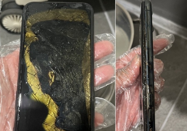사람 잡을 아이폰…배터리 교체 5시간 만에 흰 연기, 대형 화재 날 뻔