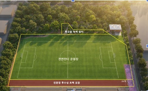 용인시 "학교, 무더위 쉼터로 조성해 기후위기 대응"