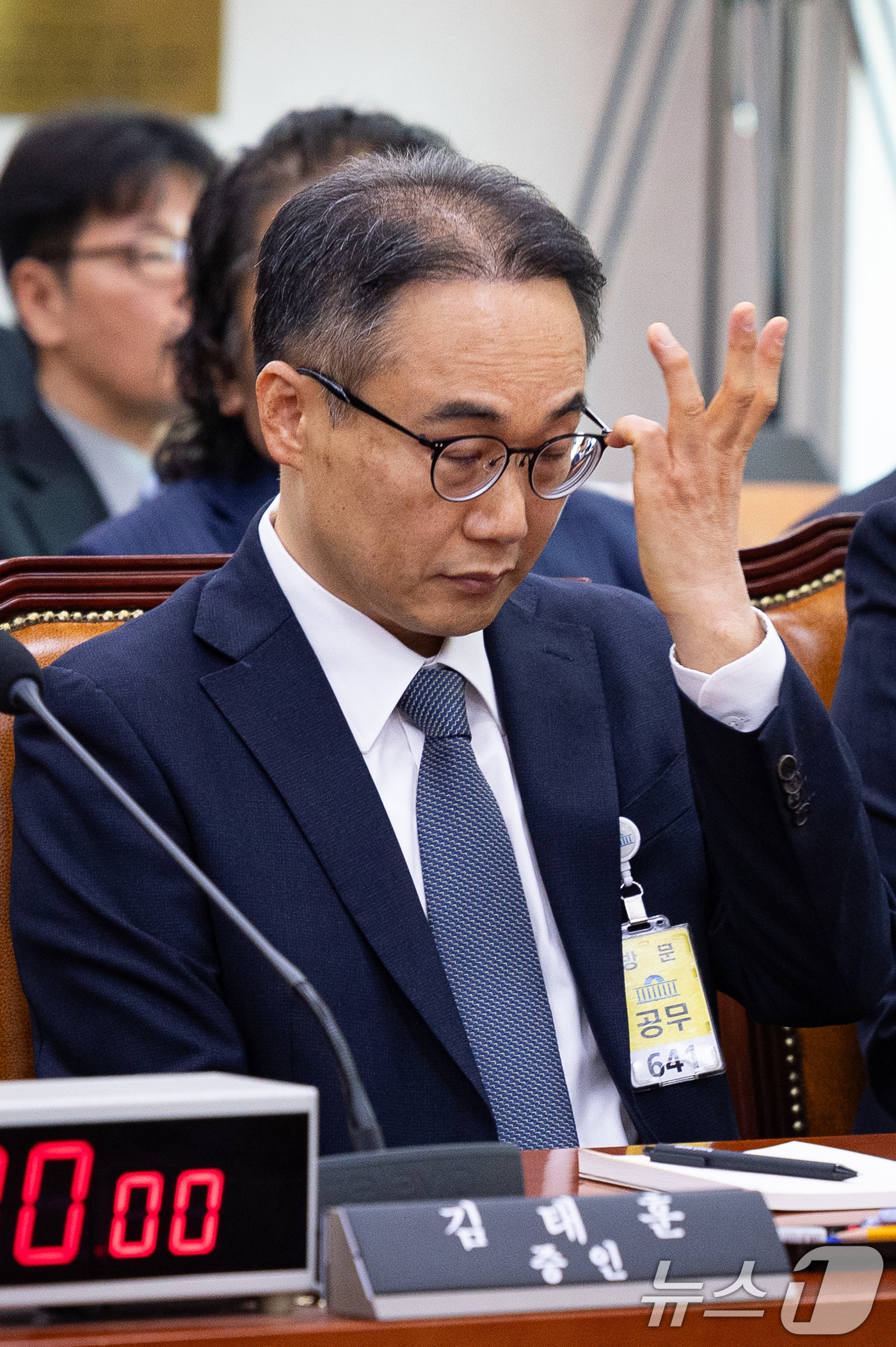 (서울=뉴스1) 유승관 기자 = 이원석 전 검찰총장이 16일 서울 여의도 국회에서 열린 제434회 국회(임시회) 윤석열 정권 정치검찰 조작기소 의혹 사건 진상규명 국정조사특별위원회 …