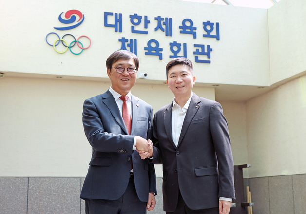 최휘영 문체부 장관, 유승민 대한체육회장과 추경 후속조치 논의