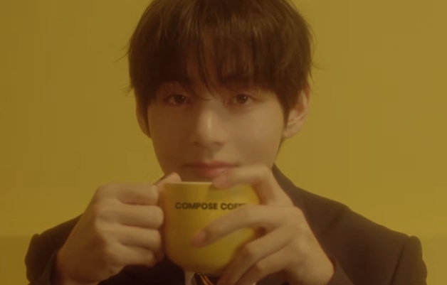 컴포즈커피 'BTS 뷔 캠페인' 통했다…공개 5일 만에 6100만뷰