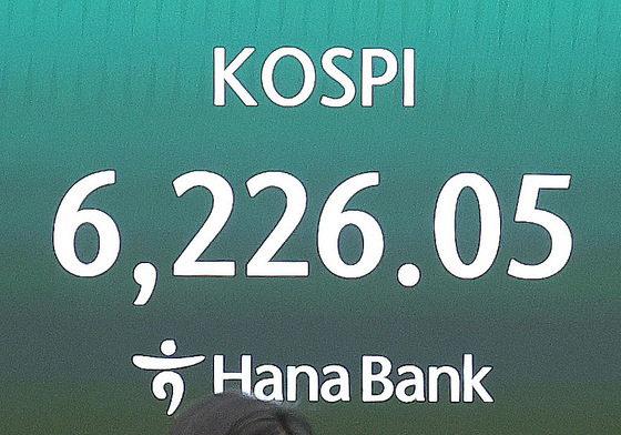 코스피, 3거래일 연속 상승 6200선 회복