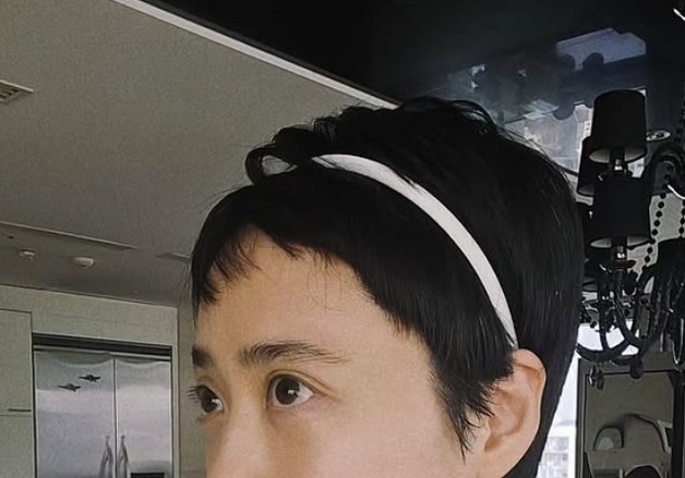 김민정, 심경 변화 있었나…파격 쇼트커트 "누구도 삶 대신 못해" [N샷]