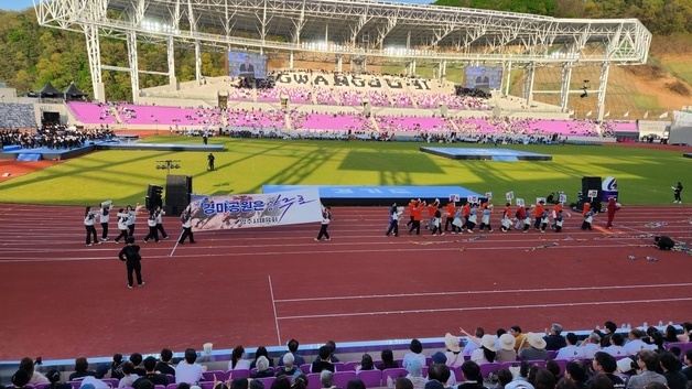 '경기도체육대회 2026 광주' 개막…1만3000명 관람 '역대 최다'