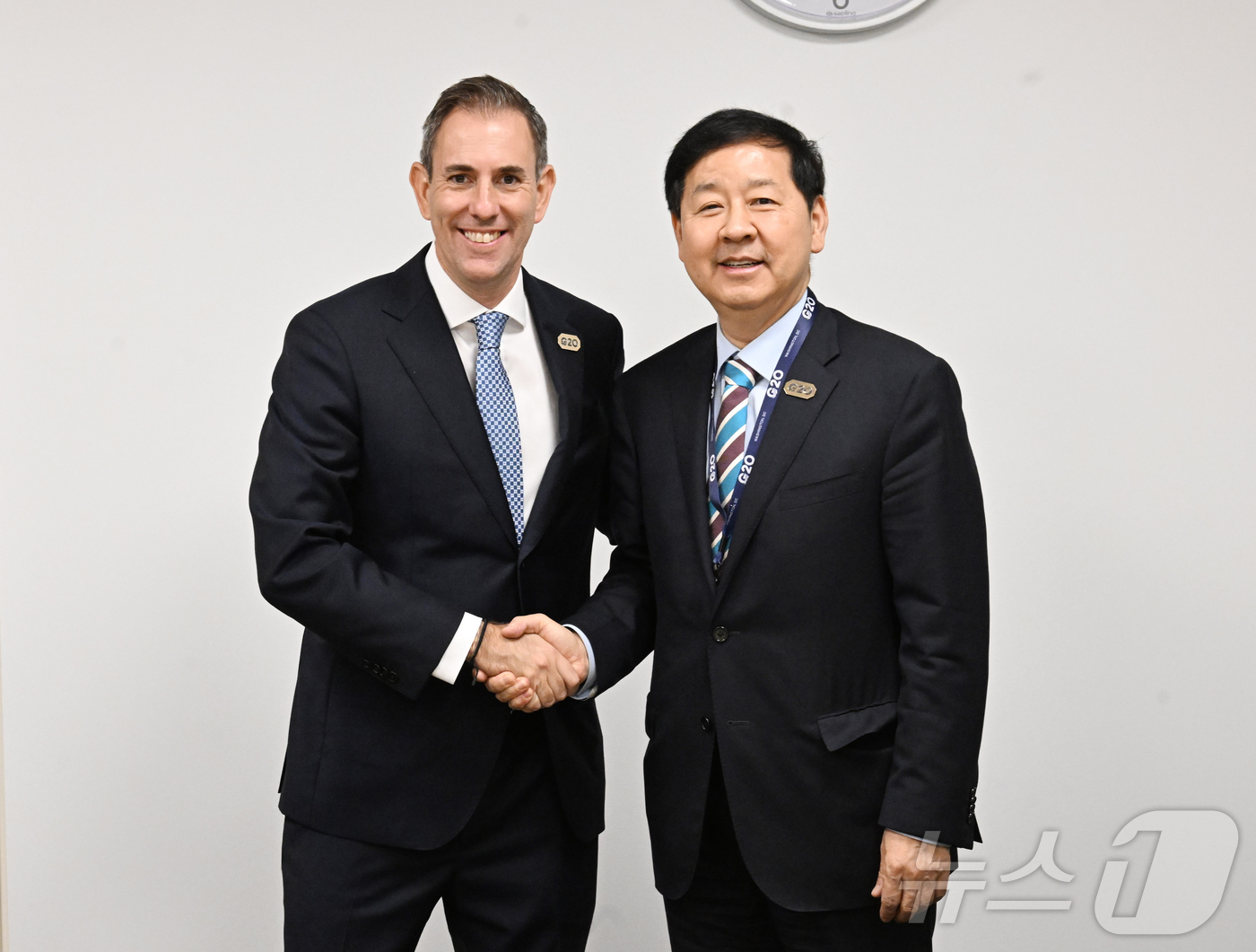 (서울=뉴스1) = 주요 20개국(G20) 재무장관회의 및 국제통화기금(IMF)/세계은행(WB) 춘계회의 참석차 미국 워싱턴D.C.를 방문 중인 구윤철 부총리 겸 재정경제부 장관이 …