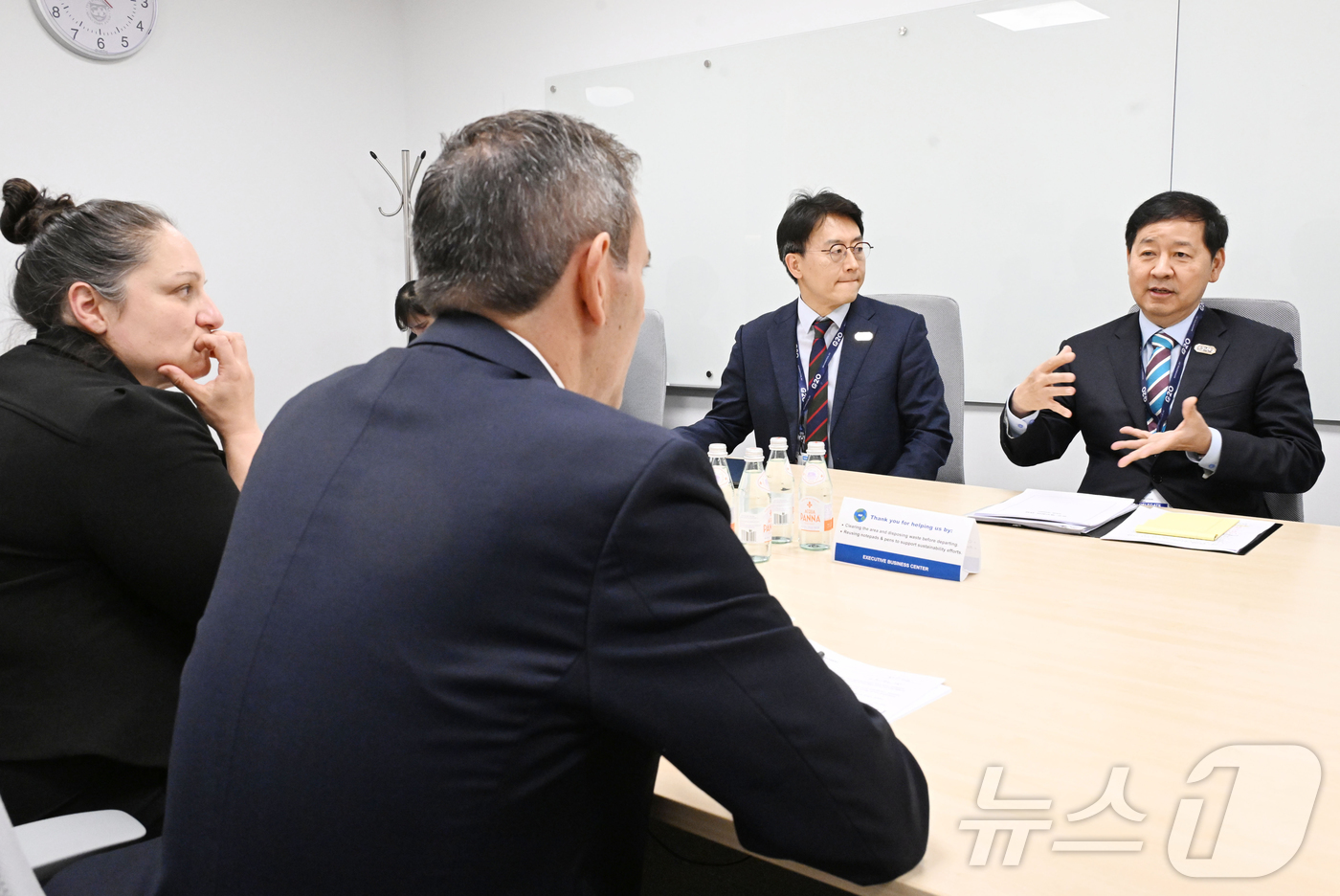(서울=뉴스1) = 주요 20개국(G20) 재무장관회의 및 국제통화기금(IMF)/세계은행(WB) 춘계회의 참석차 미국 워싱턴D.C.를 방문 중인 구윤철 부총리 겸 재정경제부 장관이 …