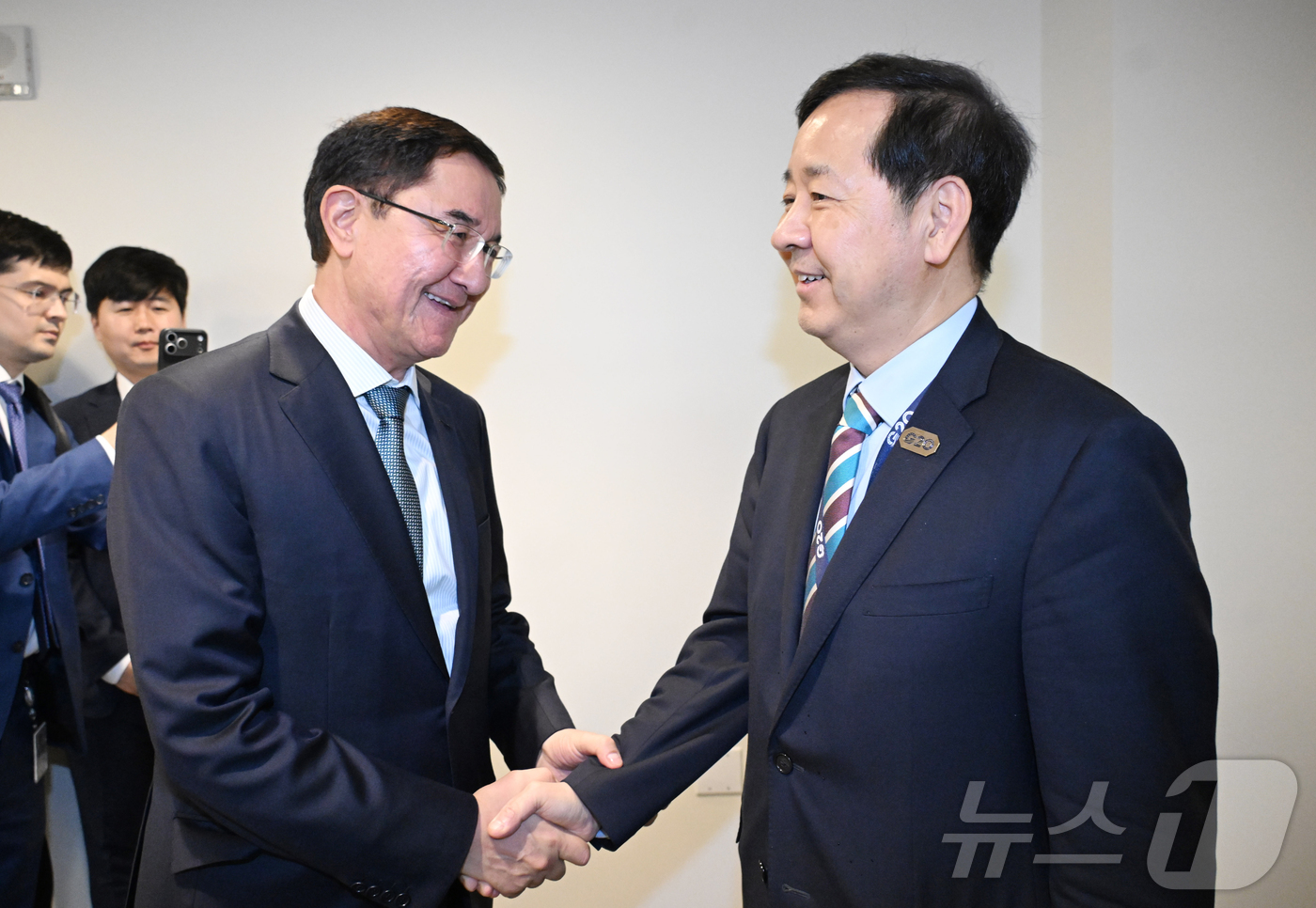 (서울=뉴스1) = 주요 20개국(G20) 재무장관회의 및 국제통화기금(IMF)/세계은행(WB) 춘계회의 참석차 미국 워싱턴D.C.를 방문 중인 구윤철 부총리 겸 재정경제부 장관이 …
