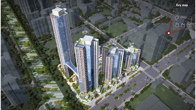 서초진흥 재건축 통합심의 통과…58층·867가구 주거복합단지 조성