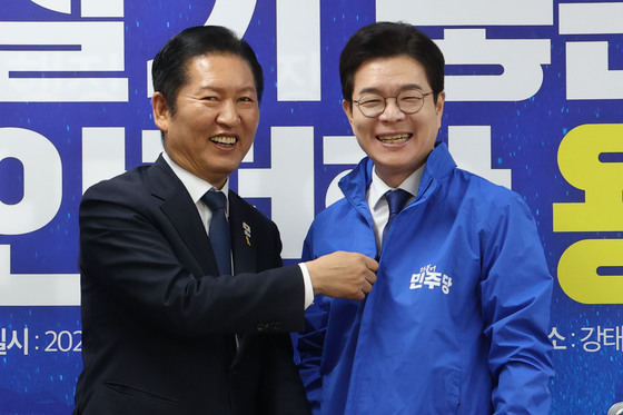 정청래 "정말 유능한, 원없이 일할 사람, 오늘 '정원오'가 답"