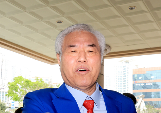 재판 마치고 나온 전광훈 목사
