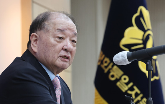 취임사 하는 강창일 수석부의장