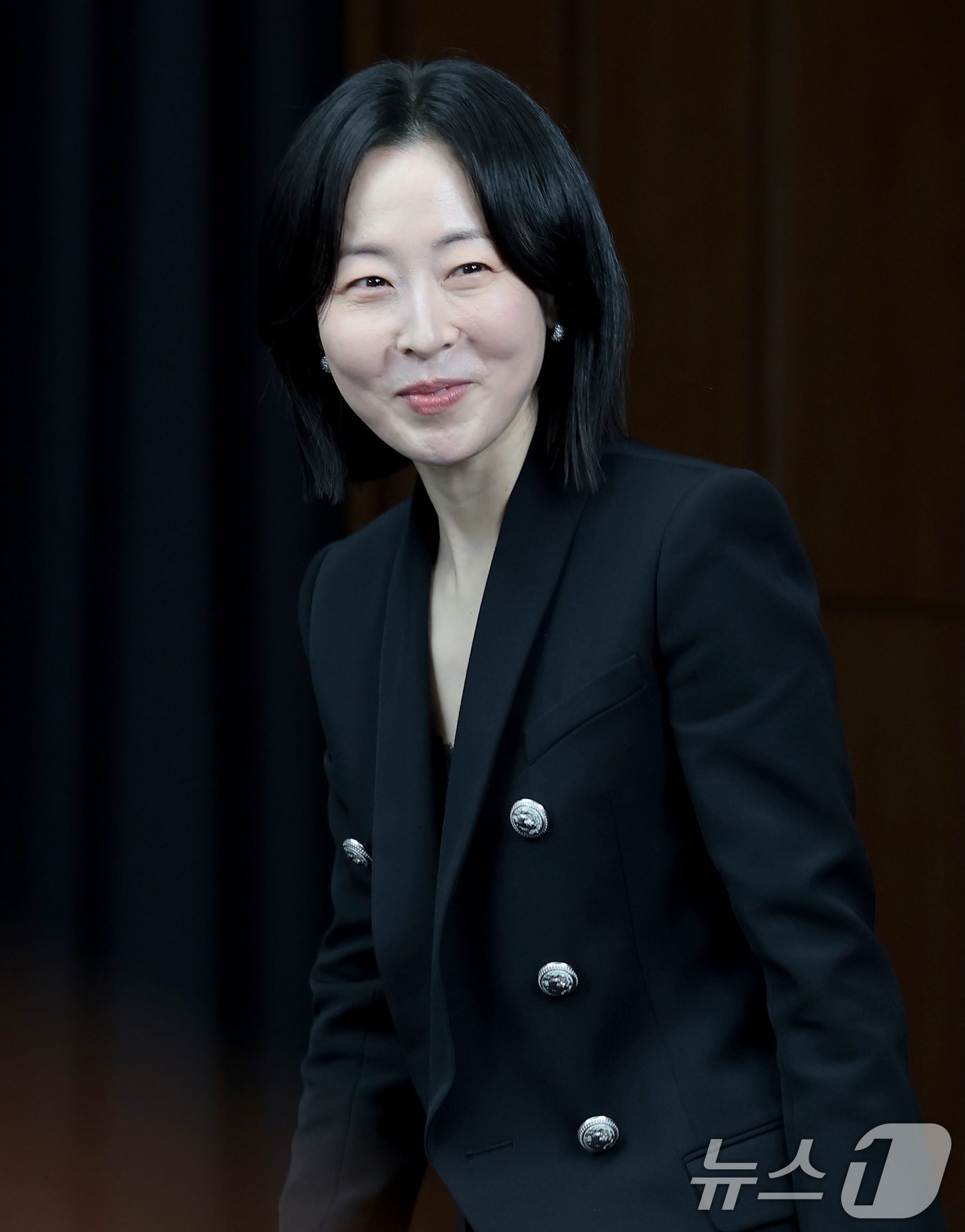 (서울=뉴스1) 권현진 기자 = 배우 강말금이 17일 서울 마포구 상암동 스탠포드 호텔에서 열린 JTBC 드라마 '모두가 자신의 무가치함과 싸우고 있다'(이하 모자무싸) 제작발표회 …