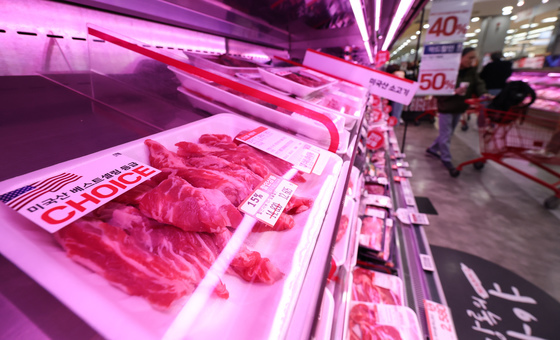 중동 전쟁 장기화... 오르는 미국산 소고기값
