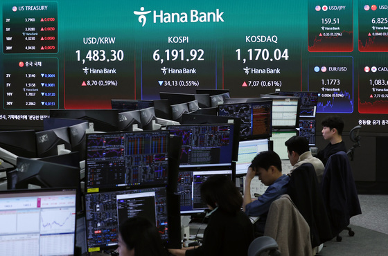 6200 찍은 코스피 숨고르기…6191.92