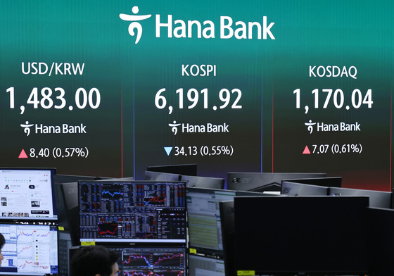 코스피, 4거래일 만에 하락 마감…코스닥은 강보합