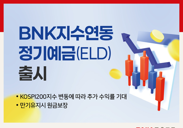 부산은행, 코스피 지수 연동 정기예금 15년만 재출시