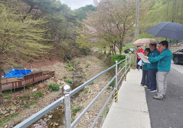대전 서구, 하천·계곡 주변 지역 불법 점용 시설 집중 단속