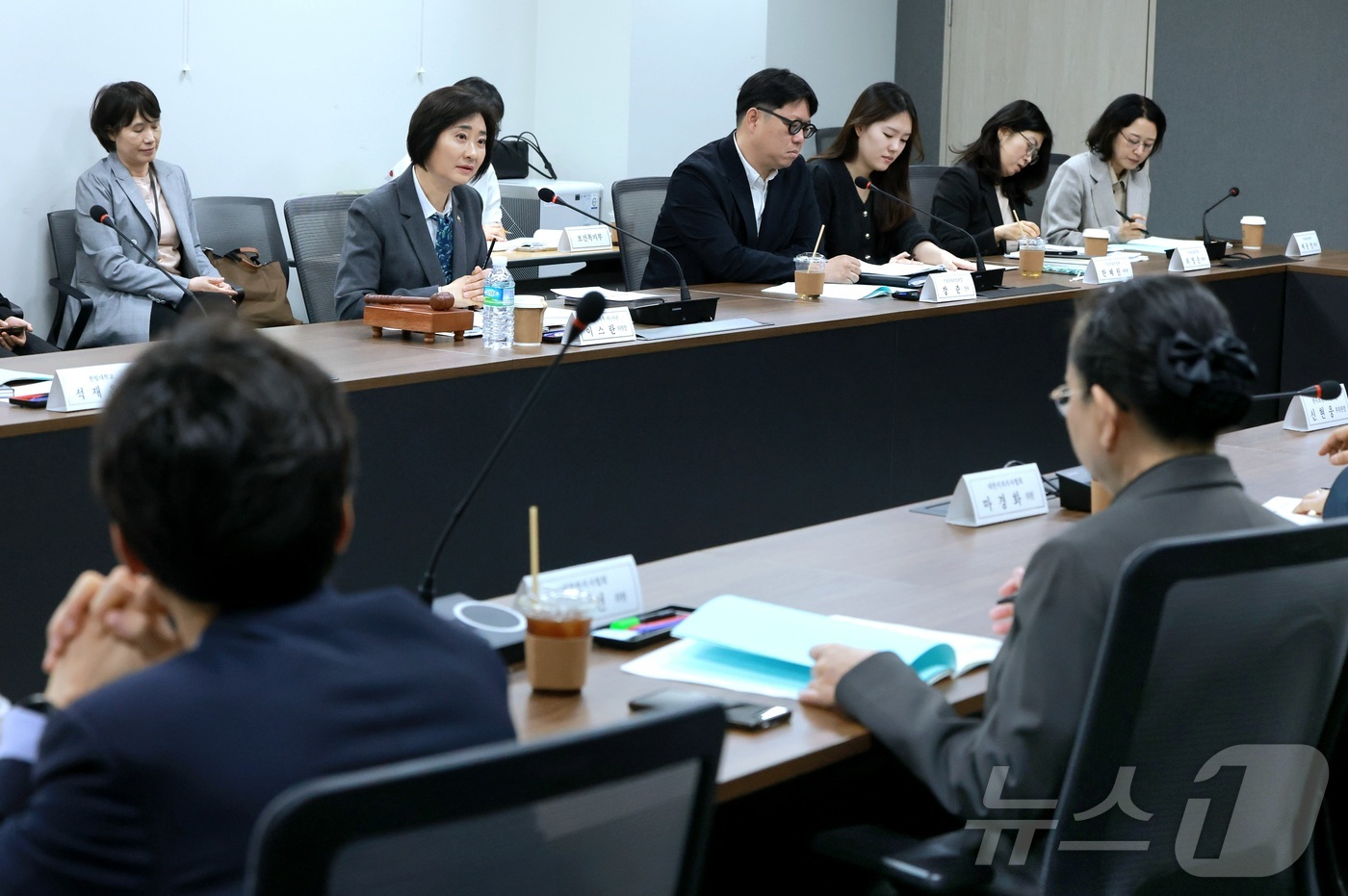 (서울=뉴스1) = 이스란 보건복지부 제1차관이 17일 서울에서 열린 2026년 제1차 중앙의료급여심의위원회에서 발언을 하고 있다. (보건복지부 제공. 재판매 및 DB 금지)  2 …