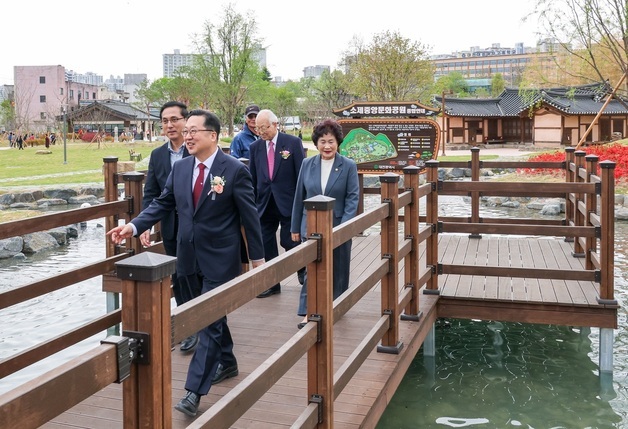 대전 '소제중앙문화공원' 준공…시민 힐링공간 기대