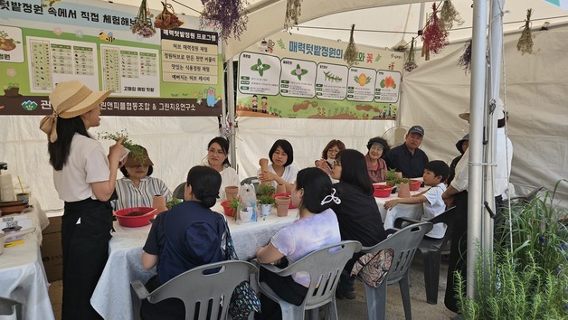 서울시, 서울숲 '매력텃밭정원' 운영…허브티 체험 등