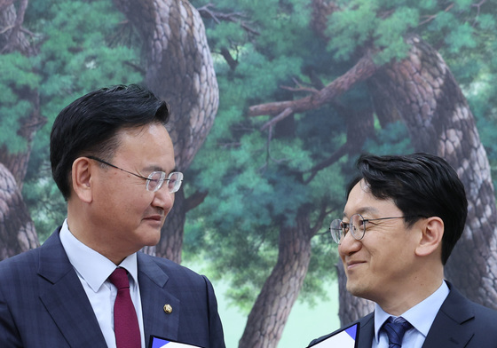 6.3지방선거 합의 마친 천준호·유상범