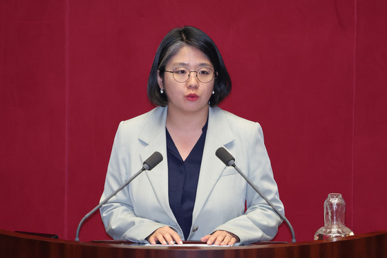 공직선거법 개정안 토론하는 용혜인