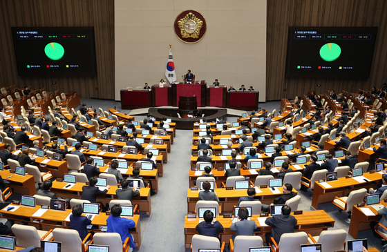 정당법 개정안 국회 본회의 가결