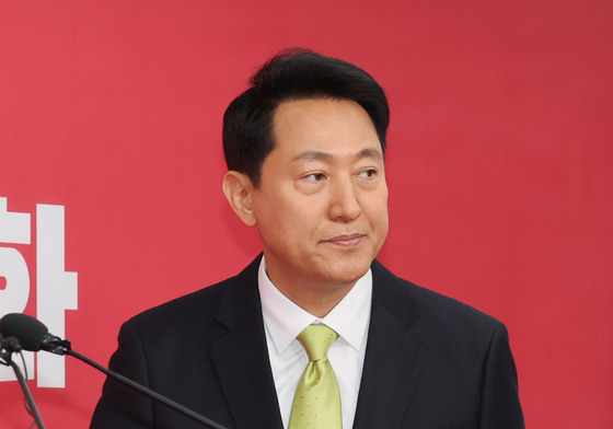 국힘 서울시장 후보로 확정된 오세훈 시장