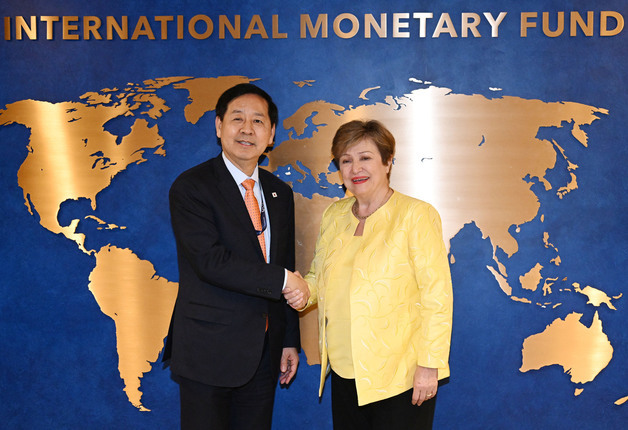 구윤철 "IMF, 위기 해설자 아닌 협력의 설계자 돼달라"(종합)