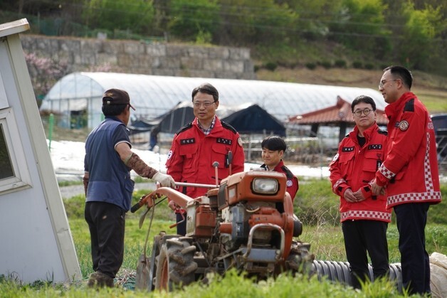 박은식 산림청장, 산불 예방 현장 점검…주민 협조 당부