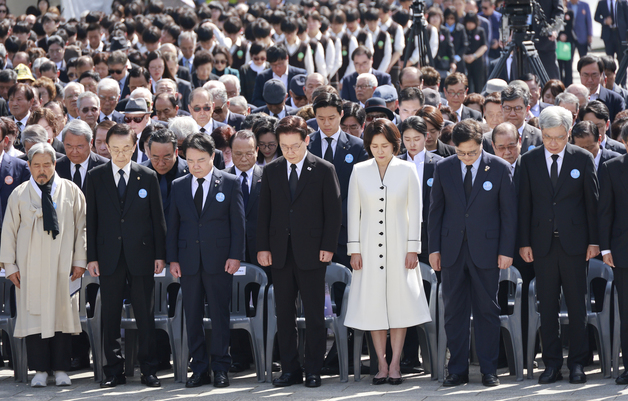 4·19혁명 기념식 참석한 이재명 대통령