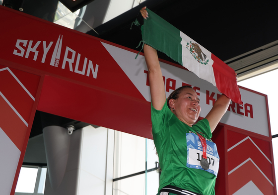 '스카이런 완주 했어요'