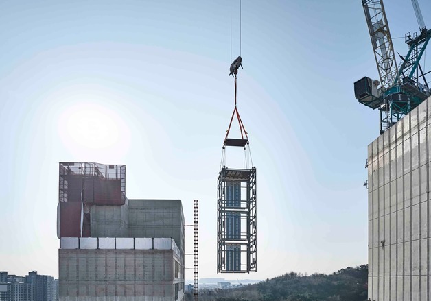 현대엘리베이터, 세계 첫 고층 모듈러 승강기 '이노블록' 상용화