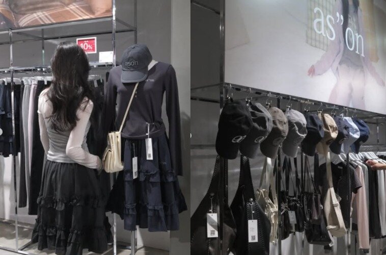 본문 이미지 - 2026 무신사 도쿄 팝업 애즈온 공간(애즈온 인스타그램 갈무리)