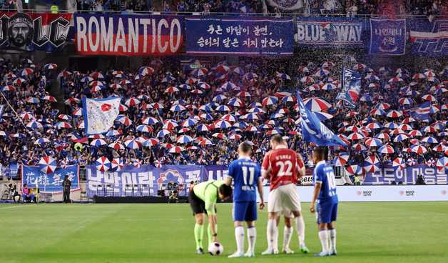 OGFC 기 죽이는 수원 삼성의 응원