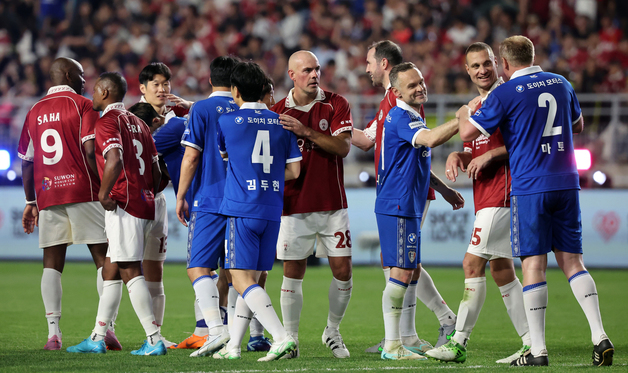 '치열한 승부를 마친 뒤'