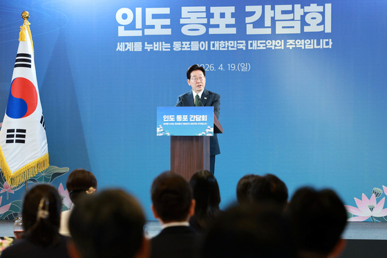 이재명 대통령, 인도 동포 만찬 간담회