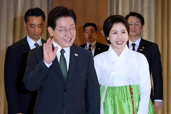 이재명 대통령 부부, 인도 동포 만찬 간담회 참석