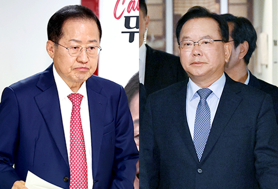 홍준표 '김부겸 지지'에 국힘 부글→"설마" "노망" "총리 노리냐"