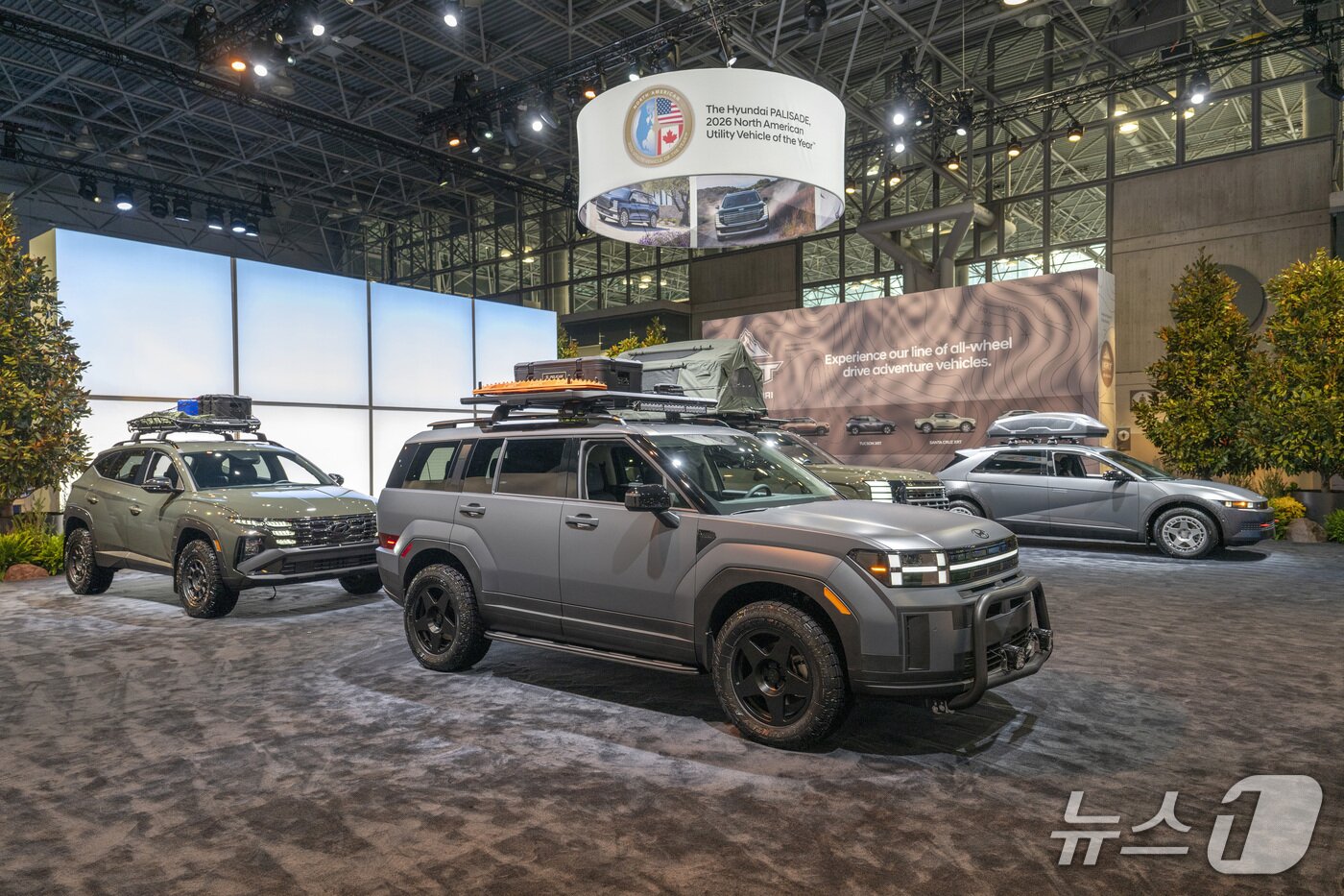 본문 이미지 - 2026 뉴욕 국제 오토쇼 현대차 전시 부스(현대차 제공)