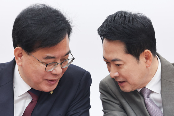 머리 맞댄 장동혁·송언석