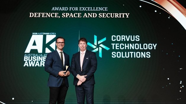 한화에어로 호주 파트너사 코버스, 한-호주 비즈니스 어워드 수상