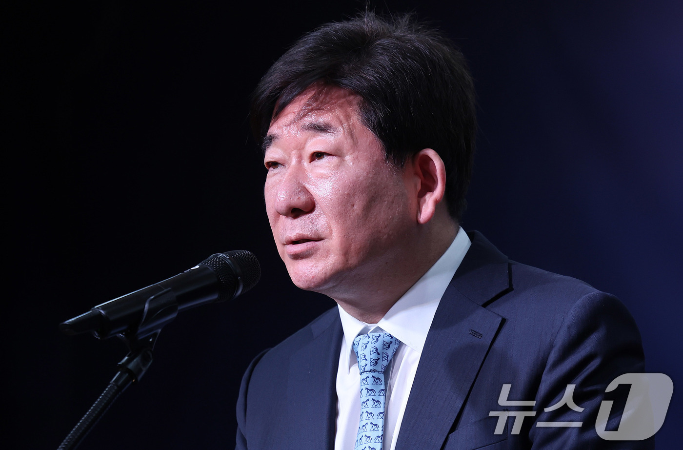 (서울=뉴스1) 박지혜 기자 = 김현욱 세종연구소장이 2일 서울 종로구 연합뉴스빌딩에서 ‘트럼프 2기와 한국의 외교·안보 전략’을 주제로 열린 제41차 세종국가전략포럼 개회식에서 …