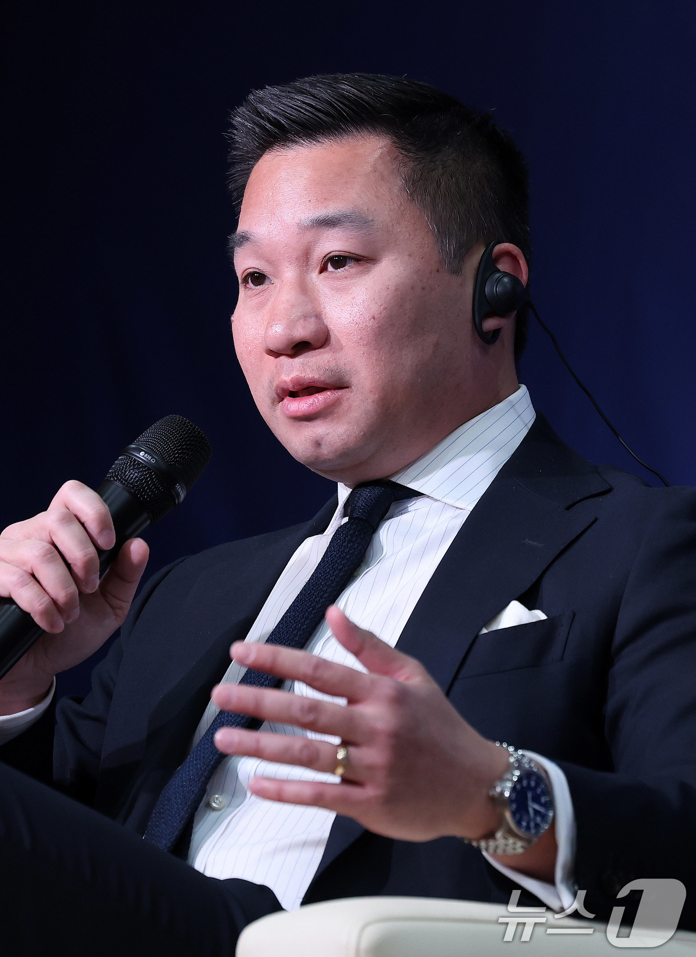 (서울=뉴스1) 박지혜 기자 = 알렉스 웡 전 미국 국가안보부보좌관이 2일 서울 종로구 연합뉴스빌딩에서 ‘트럼프 2기와 한국의 외교·안보 전략’을 주제로 열린 제41차 세종국가전략 …