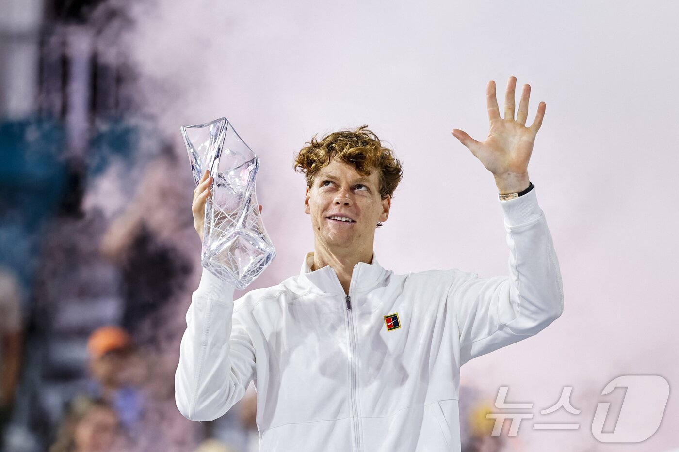 본문 이미지 - 이탈리아의 테니스 영웅 얀니크 신네 ⓒ AFP=뉴스1