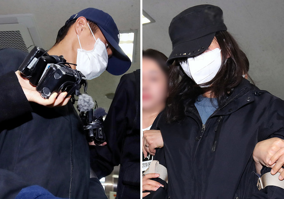 온라인용 / 장모 살해 '캐리어 시체유기' 사위·딸